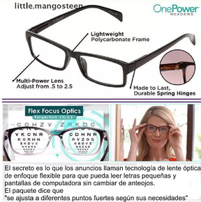 Lentes ONE POWER: Ajuste de Visión Automático y Protección Total